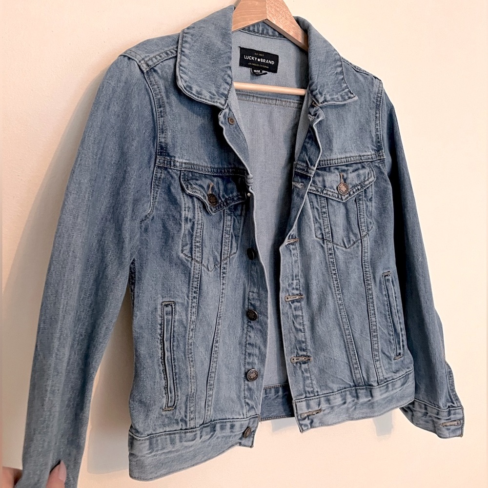 Lucky Brand ‘Tomboy Trucker’ Denim Jacket - Picture 3 of 6